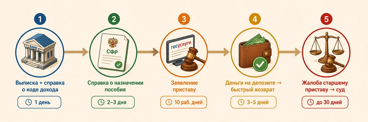 Дорожная карта возврата детского пособия — 5 шагов